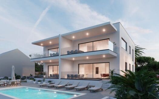 Luxuriöse Wohnung in einer modernen Villa auf der Insel Pag