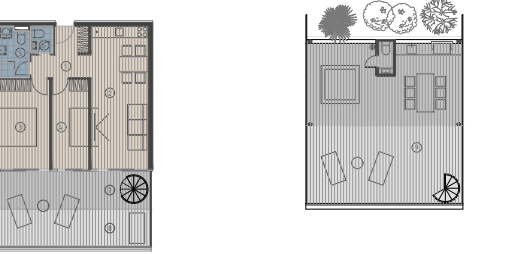 Penthouse S401 mit Dachterrasse, Krilo Jesenice